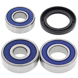 All Balls Racing Rear Wheel Bearing Kit 25-1087 Compatible with/Replacement for Honda CMX250 1985-2016 VT125 Shadow (Euro) 1999-2007