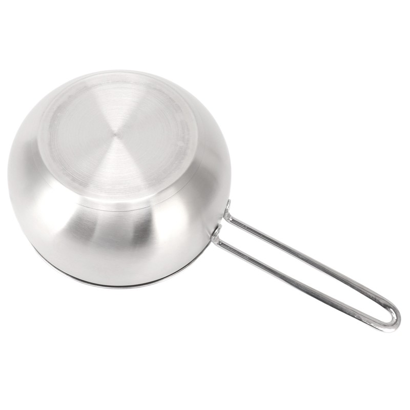 Milk Warmer Pot Stainless Steel Thick Composite Bottom Even Heating