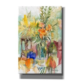 Epic Graffiti 'Blue Bottle' by Annelein Beukenkamp Canvas Wall Art, 26" x 40"