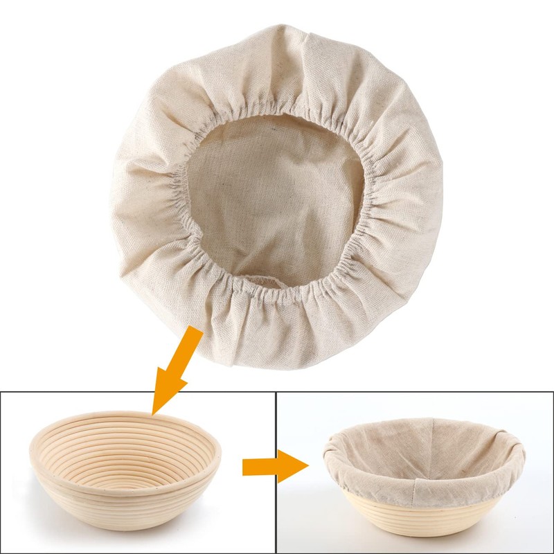 10Pcs Linen Cloth Liner Cover Fit For 8" 9" 10"