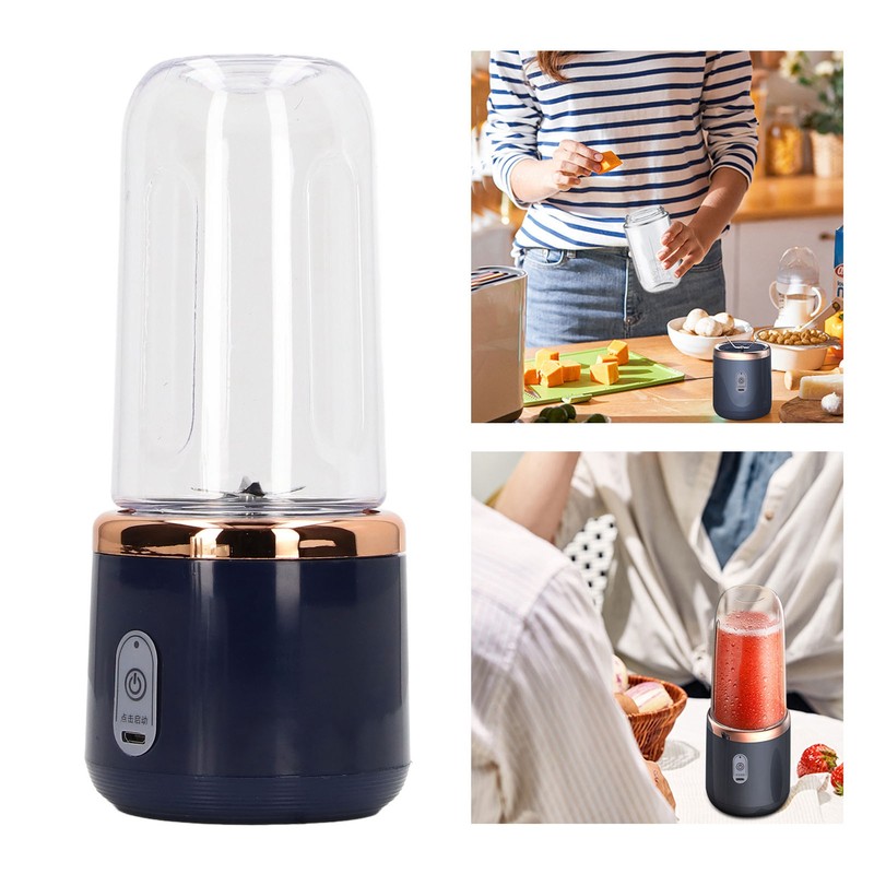 Portable Blender 400ml 6 Blades 22000rpm 1500mAh Food Grade PCTG