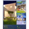 MOON-DE-AGE 6 Pack Low Voltage Landscape Pathway Lights, 12V LED