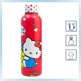 Termo doble pared acero inoxidable para niñas, capacidad de 591ml, termo bebidas calientes como café, leche y té, termo para lunch de colección.