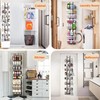 LUXEAR Over the Door Pantry Organizer, 8-Tier Adjustable Over the