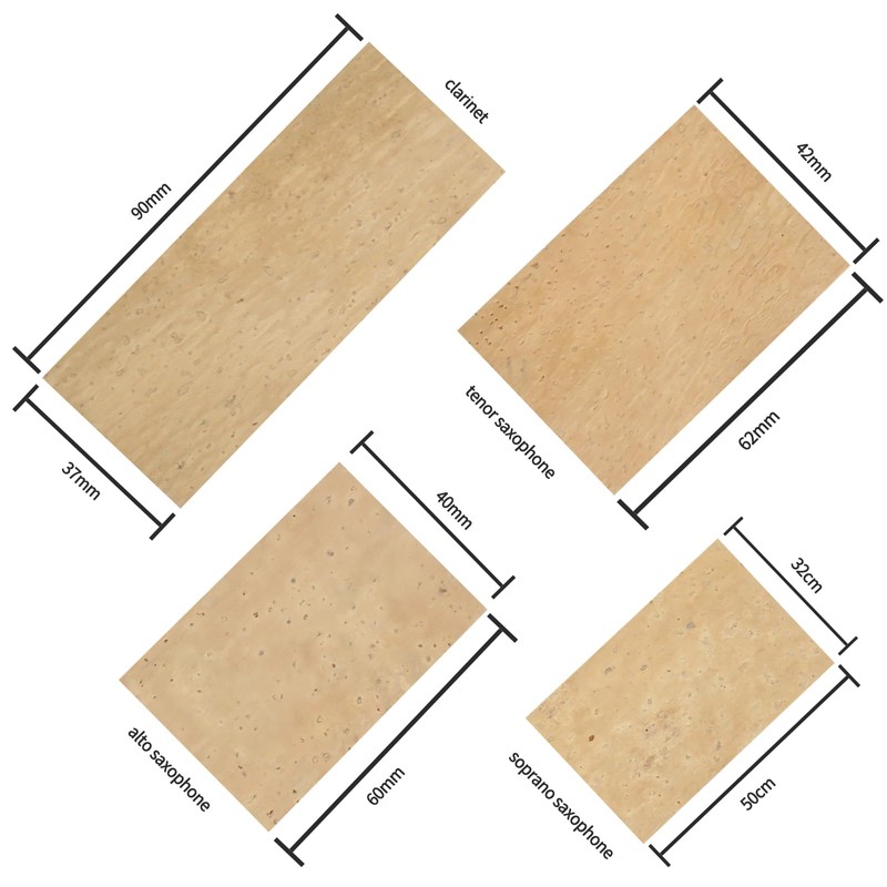 Tenor Saxophone Neck Cork, 3 Pieces Saxophone Neck Cork, Saxophone