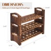 Wooden Egg Holder 3 Layer Fresh Egg Rack Holders Countertop