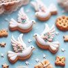 1 Dozen/12 Count Mini Dove 1.5 Inch Cookie Cutters from