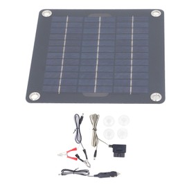Solar Panel Kit Monocrystalline 20W Solar Battery Charger Kit 12V/18V Portable and Solar Battery Charger Kit for Maintaining Batteries in RVs Cars Boats and Motorcycles
