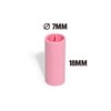 ROLLYOUROWNPAPERS Pink Pre-Rolled Filter Tips, Ø7mm - Bottle of 500