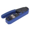 RJ45 Crimping Tool Kit Network Cable Ethernet Jack Pass Through