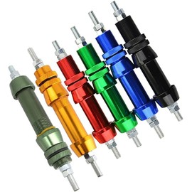 AMEYXGS Archery Bowfishing Reel Seat Spinning Aluminum Alloy Reel Seat Mount for Compound Bow Recurve Bow Spinning Reels Accessory (Green)