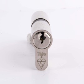 Yale Superior 1 Star Euro Cylinder Lock, KM3030-NP-KA