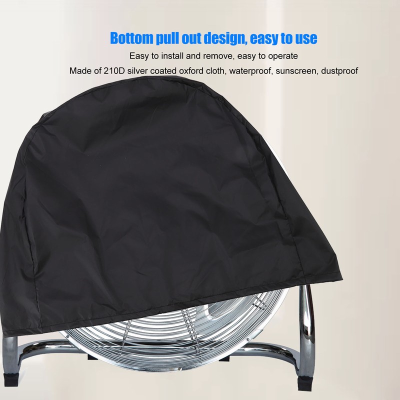 Industrial Fan Cover UV Protection Waterproof Dustproof Foldable Electric Fan