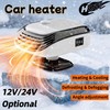 12V/24V Car Heater Fan for Winter Driving – Adjustable Wind