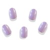 Semi Cured Gel Nail Strips Salon-Quality Lavender Gel Nail Wraps