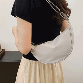 [POIPOI] Bag Daily Half Moon/Hobo/Cross/Shoulder/Messenger/Dumpling Bag Bobusang Bag 0 1. Dumplings - Orange 2ea