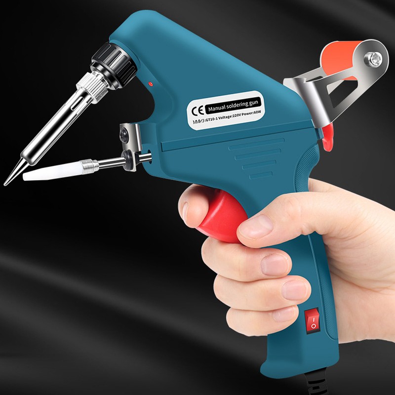 60W Handheld Soldering Iron Automatic Tin Feeding Machine Electronic Welding
