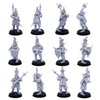 Medieval Knights Swordsmen on Foot Core Unit, Highlands Miniatures Historical