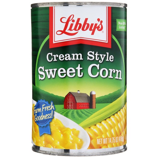 Libbys Cream Style Sweet Corn, 14.75 oz