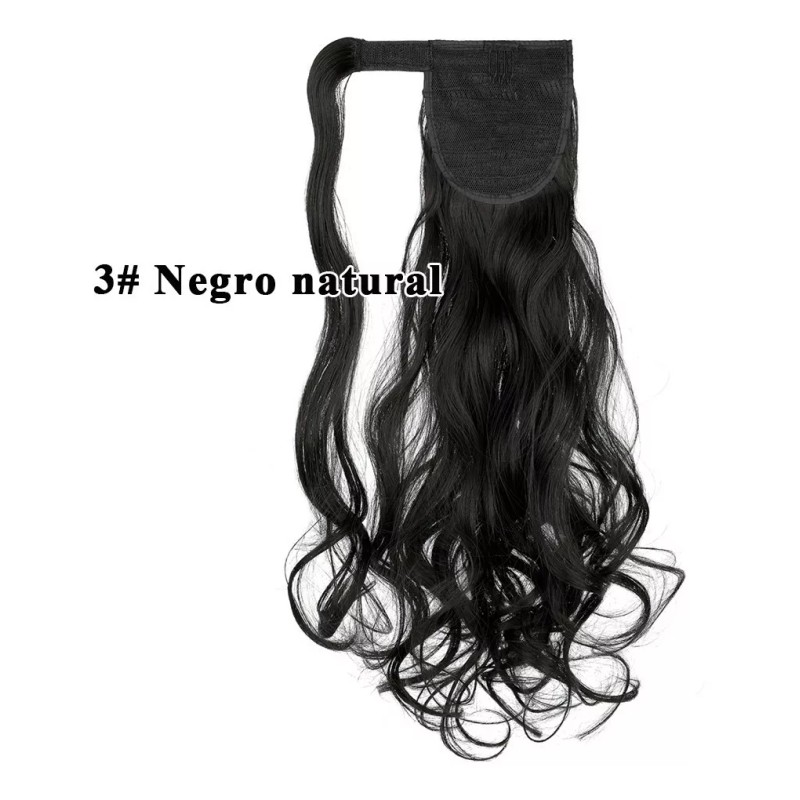 Felendy Extensión De Cola De Cabello Ondulada De 18 Pulgadas