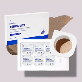 Palms IBC Teravita Pore Pack 1 box (4g / 팜스 아이비씨 테라비타 모공팩 1box(4gX6ea)+1개+팩도구세트 피지흡착 워시오프팩