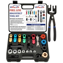 GallopMax Fuel Line Disconnect Tool Set with Fuel and AC Disconnect Pliers - Master Quick Disconnect Tool for AC Fuel Line System