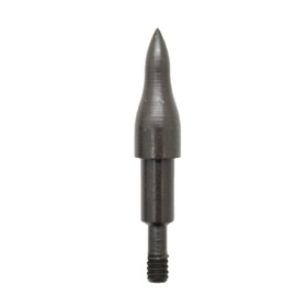 SAS - Puntos de flecha de acero – Fabricado en EE. UU. – 12 unidades, Negro, 17/64