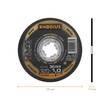 RHODIUS XT70 X-LOCK | Pack of 25 Diameter 125 mm