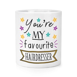 You're My Favourite Hairdresser Stars Makeup Brush Pencil Pot