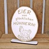 Stand Eggs of Happy Chickens - Chicken Egg Sale Sign