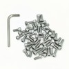 M4-0.7 x 8mm Socket Head Cap Screws, Stainless Steel 18-8