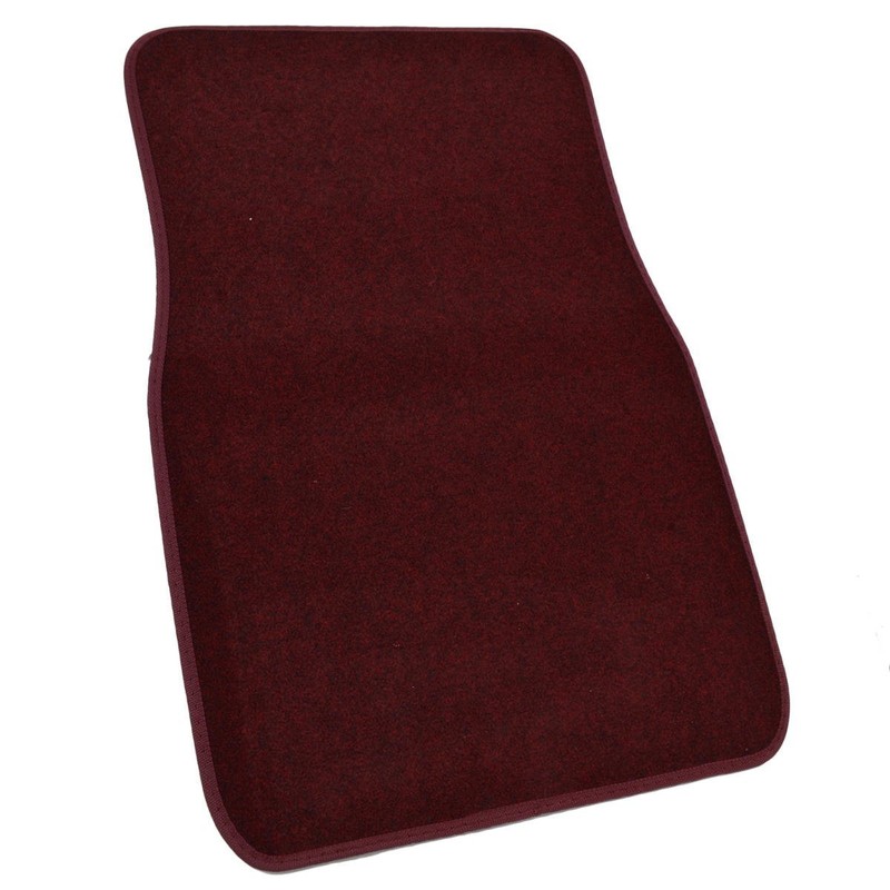 A Set of 4 Universal Fit Plush Carpet Floor Mats