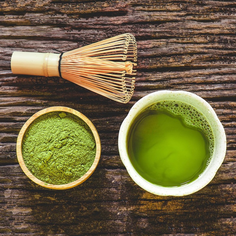 Matcha Set Bamboo Matcha Whisk and Matcha Spoon Matcha Ceremony