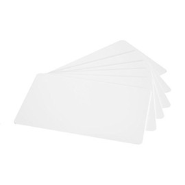 Karteo® Thin Blank Plastic Cards Cards White With Thickness 0.25 mm