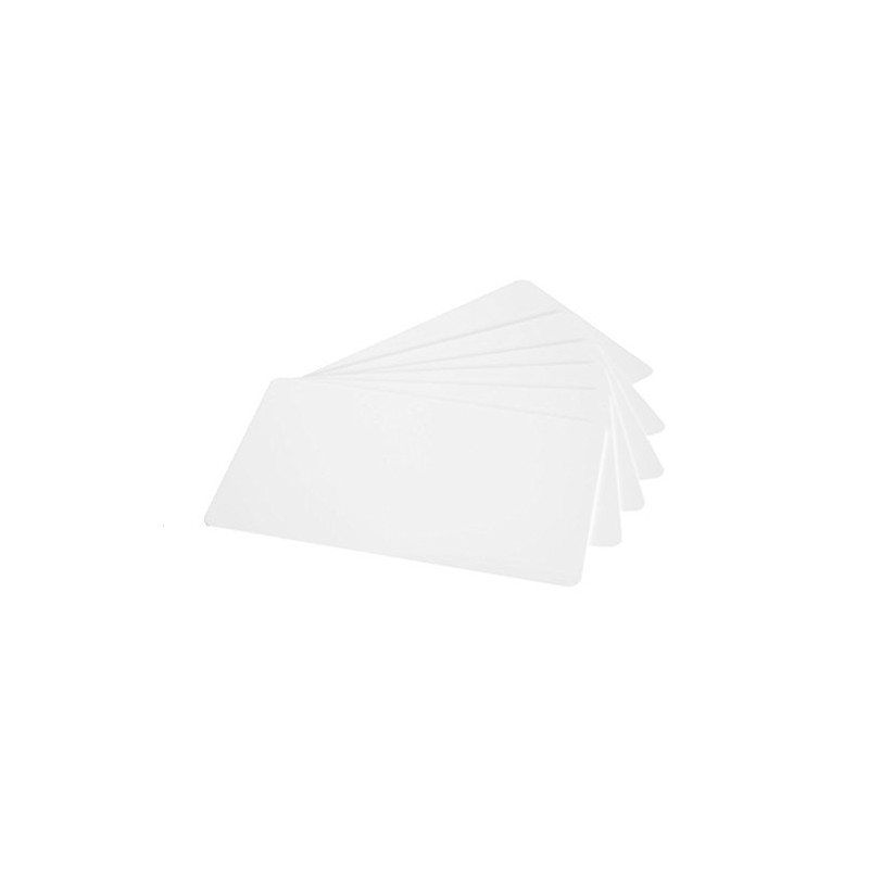 Karteo® Thin Blank Plastic Cards Cards White With Thickness 0.25