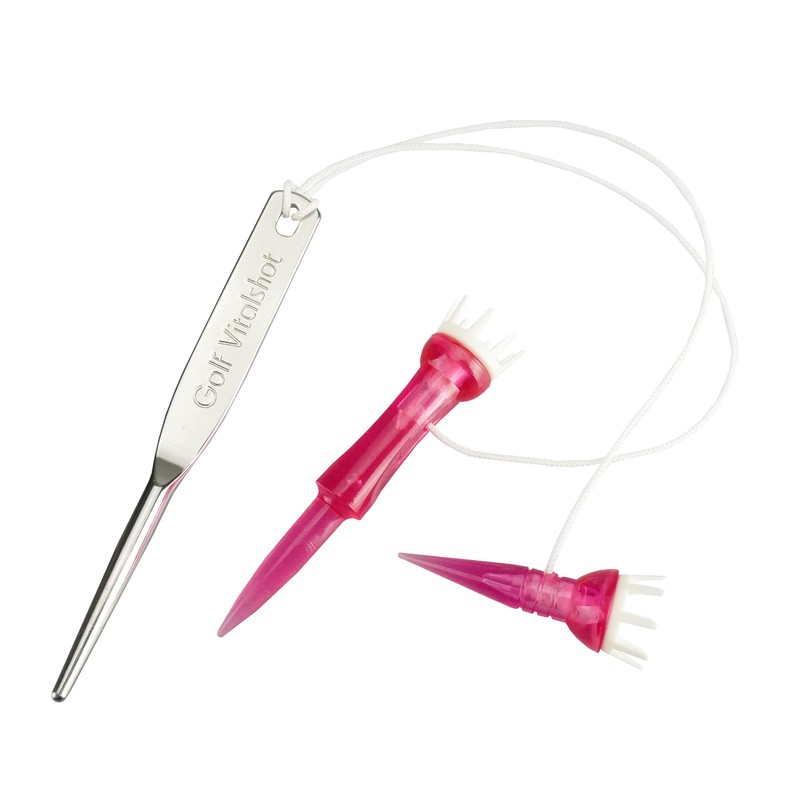 Tabata GV8008 Golf Tee, Round Supplies, Green Fork, Stepped Tee