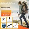 Multifunctional Trekking Pole: Sturdy, Safe & Comfortable for All Terrains
