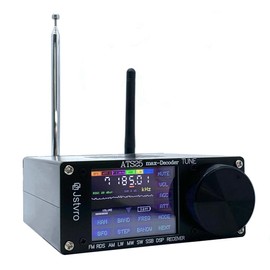Dropfree New ATS25Max RDS Function Decoder Si4732 Full-Band Radio Receiver DSP Radio Receiver With Spectrum Scanning DSP Receiver