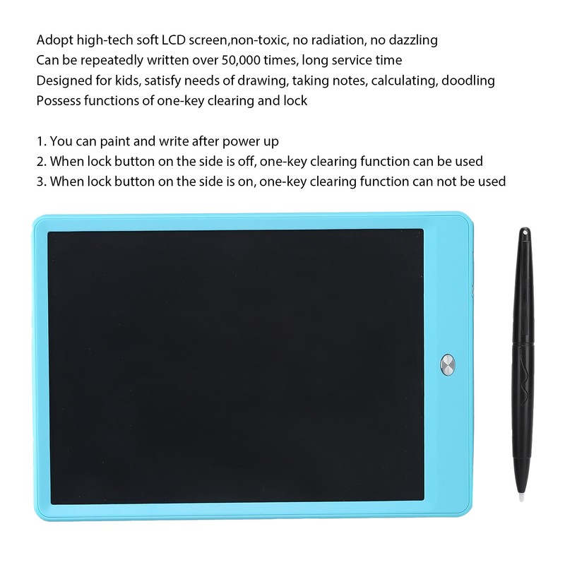 10in LCD Writing Board Portable Electronic Digital Smart Erasable for