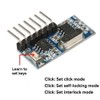 Comphic 433Mhz Wireless Remote Control 5V 4-Way Transmitter and Receiver