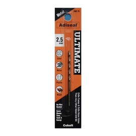 Adiseal Ultimate Fastest, Longest Lasting & Best Metal Drill Bit 2.5mm Cobalt