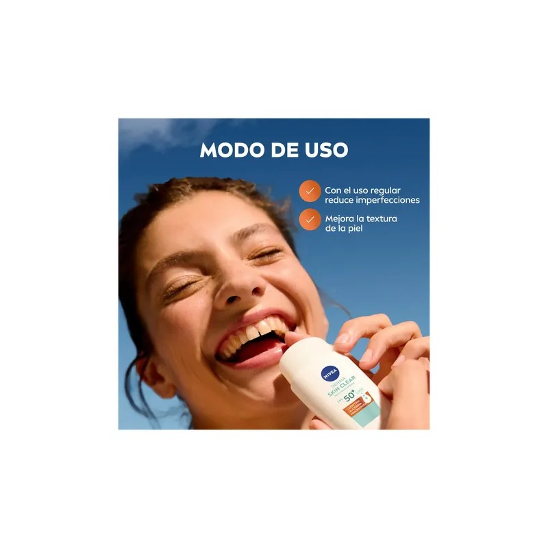 Nivea Fluido Diario Facial Derma Skin Clear Antiimperfeccion