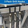 Roll Rack and Grill Hooks for Traeger BAC644 BAC643 Grills
