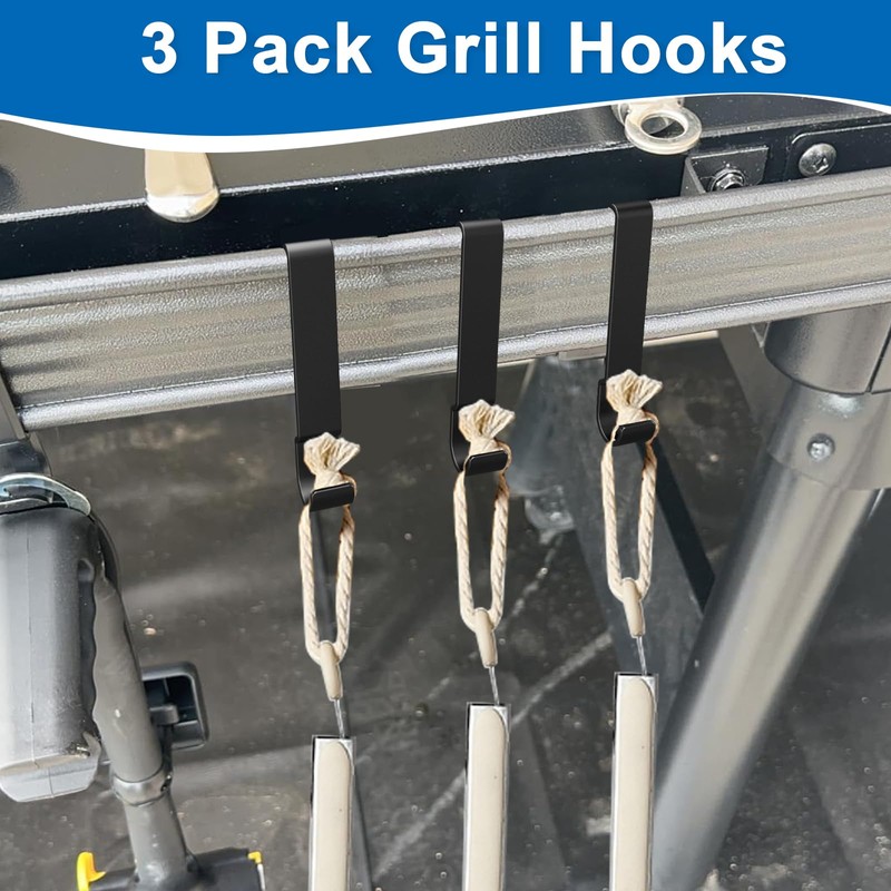 Roll Rack and Grill Hooks for Traeger BAC644 BAC643 Grills