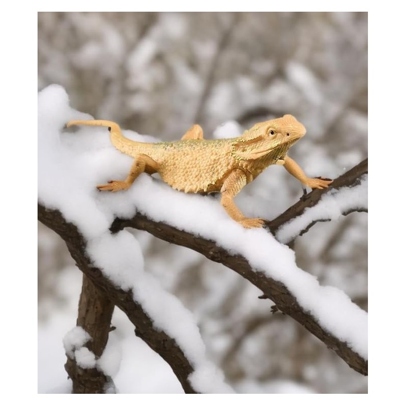 Rich Boxer 5'' Lizard Figurine Bearded Dragon Animal Figurine Plastic