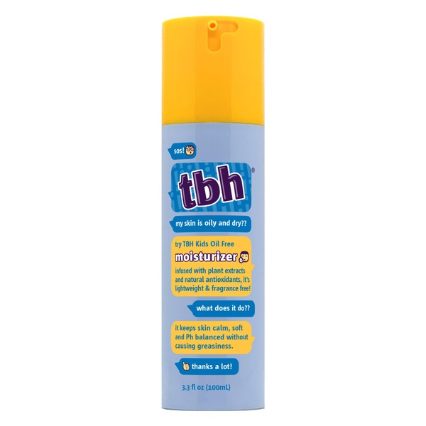 TBH Gentle Hydrating Face Moisturizer for Kids, Tweens, and Teens