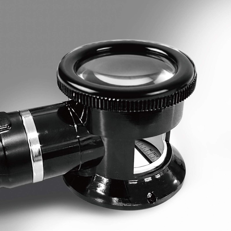 ENGINEER SL-36 Illuminated 5X Magnifying Inspection loupe with Integrated 'Graduated'