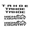 Set 5pack 3PCS for Tahoe Plus 2PCS High Country Emblems