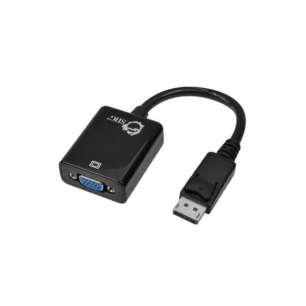 SIIG DisplayPort to VGA Adapter (CB-DP0082-S1)