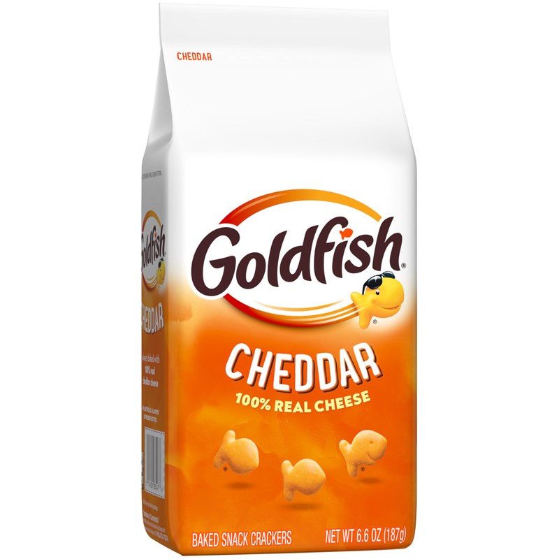 Goldfish Cheddar Crackers, 6.6 Oz Bag